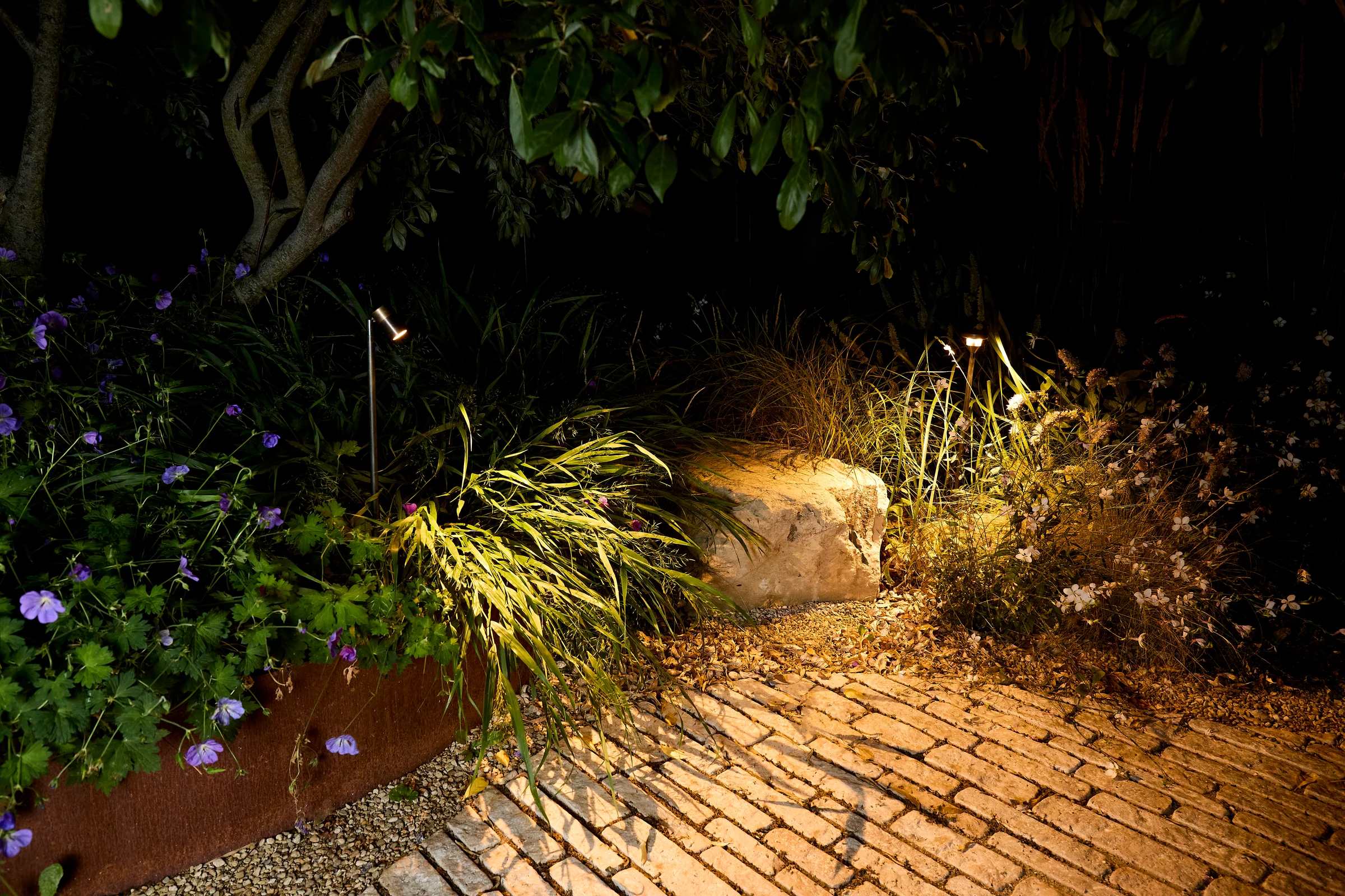 Paths & walkways lighting example